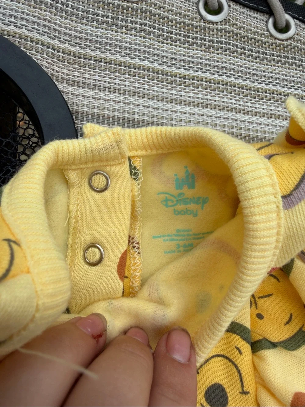 Disney Yellow Winnie the Pooh Long Sleeve Top and Leggings Set